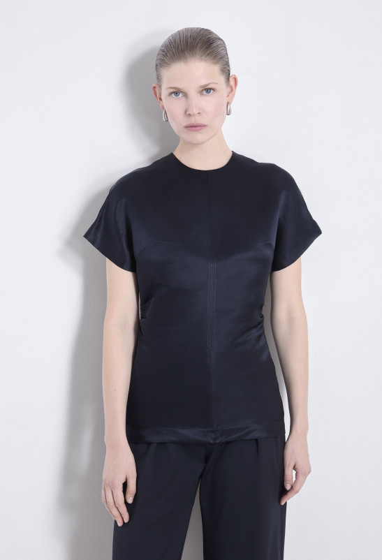 loulou studio PERO Haut en organza de soie et lin