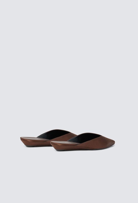 Loulou Studio PETROS Mules En Satin