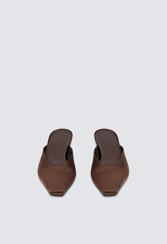 Loulou Studio PETROS Mules En Satin