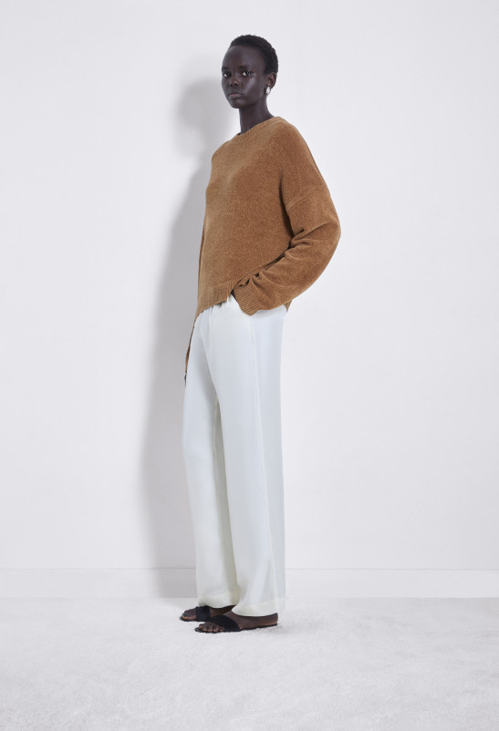 loulou studio RAVA Pull en maille de soie