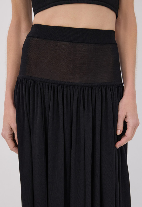 Loulou Studio ROMY Jupe Longue En Jersey