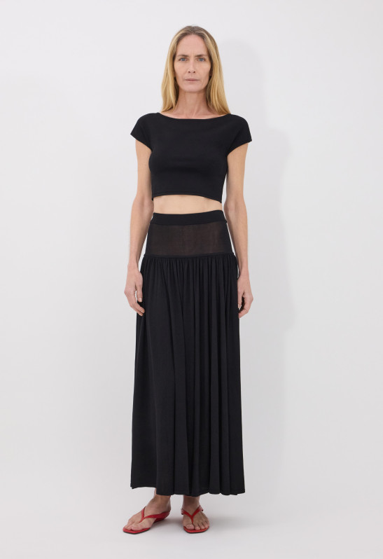 loulou studio ROMY Jupe longue en jersey