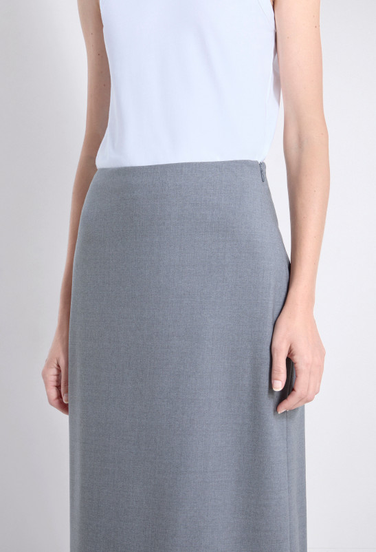 Loulou Studio SAMOS Jupe Longue En Grain De Poudre