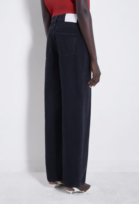 Loulou Studio SAMUR Jean Droit En Denim Organique