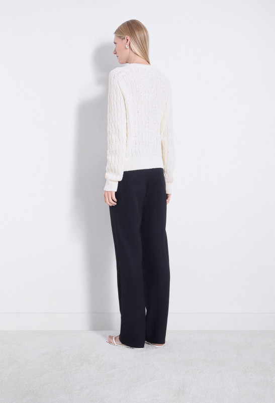 Loulou Studio SEAN Cardigan En Bouclette