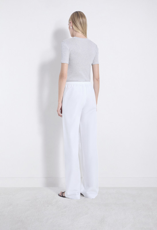Loulou Studio SERO Pantalon En Popeline De Coton