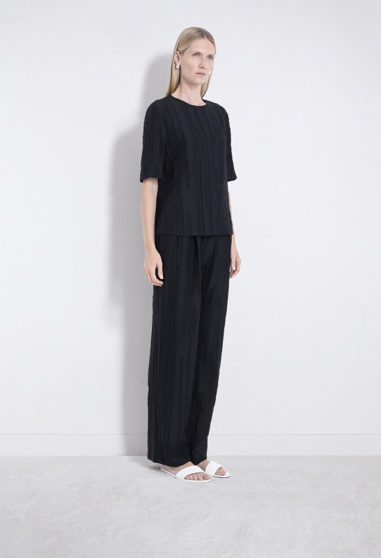 Loulou Studio TOBA Haut En Soie Texturé