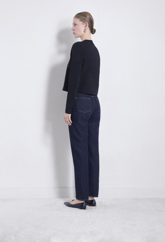 Loulou Studio WULAR Jean Droit En Denim Organique