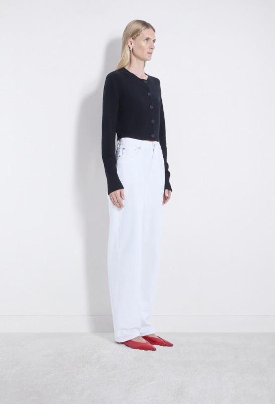 Loulou Studio ZEPHIR Cardigan Court En Cachemire
