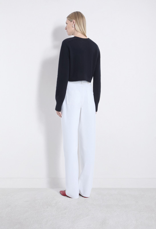 Loulou Studio ZEPHIR Cardigan Court En Cachemire