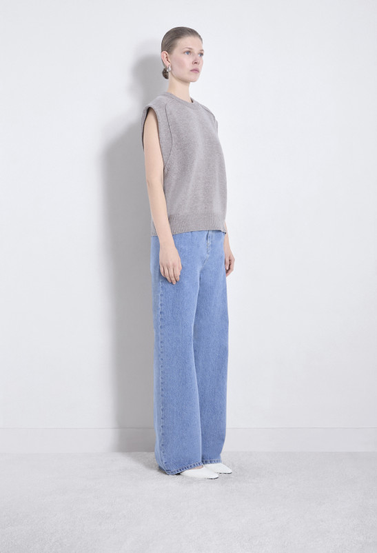 Loulou Studio MARI Haut Sans Manches En Laine Et Cachemire