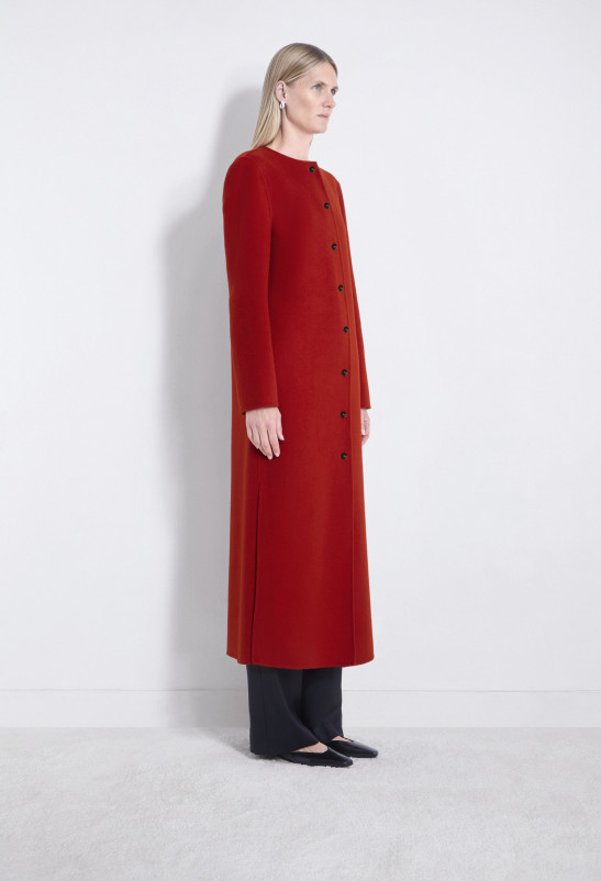 loulou studio MARTIL Manteau long en laine et cachemire