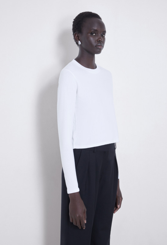 Loulou Studio MASAL T-shirt Manches Longues En Coton Organique