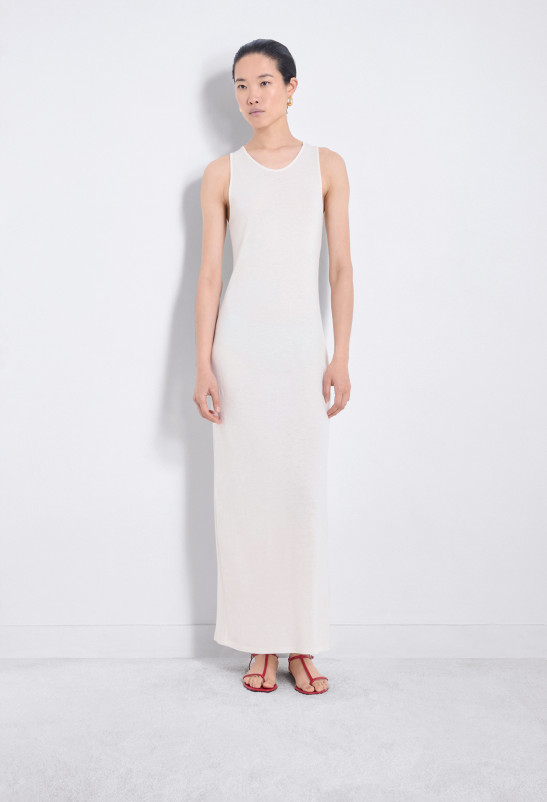 loulou studio MYRON Maxi robe en jersey de laine mélangée