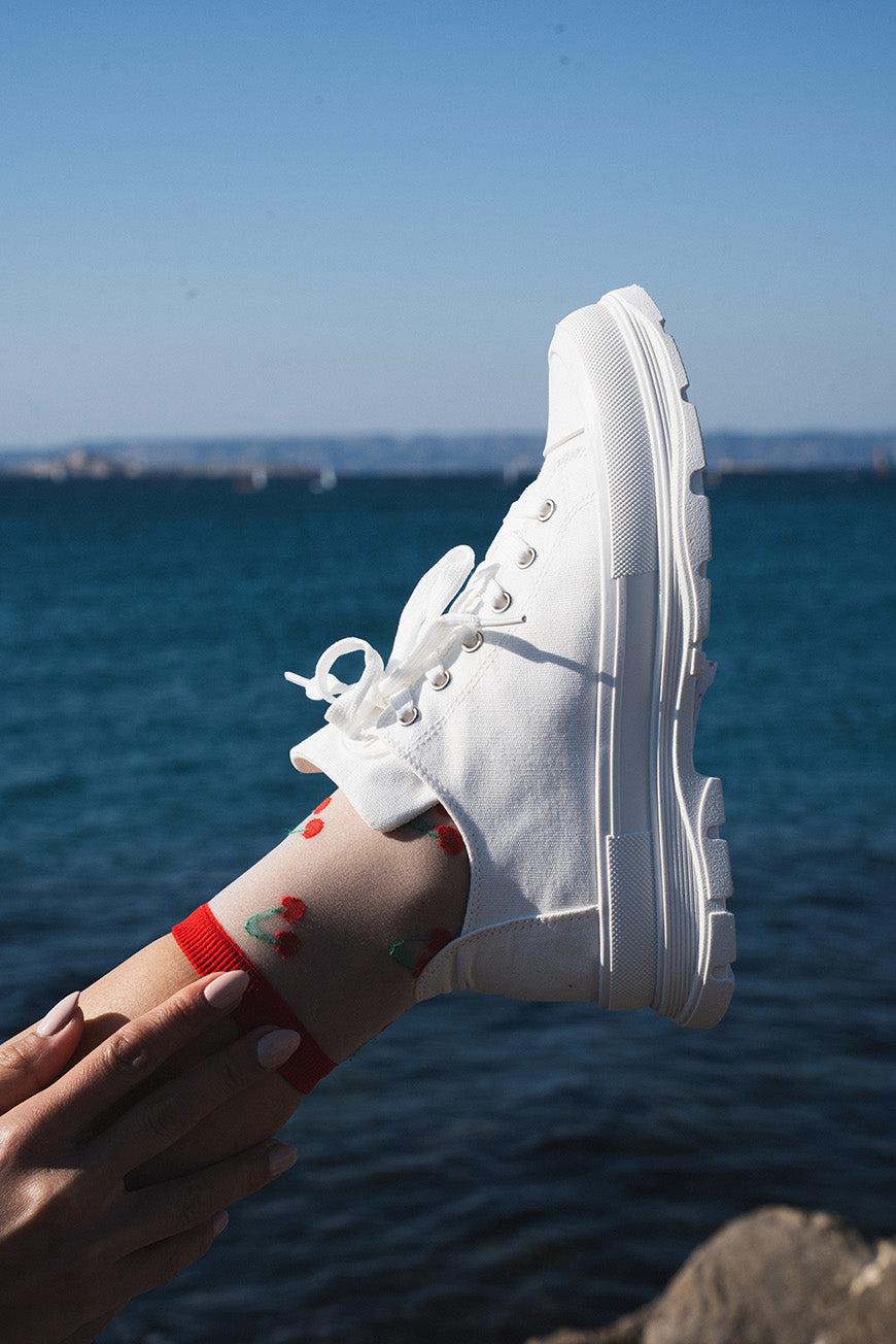 Lpb Woman BASKETS DENISSA BLANC