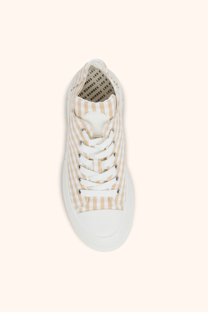 Lpb Woman BASKETS DENISSA CARREAUX BEIGE