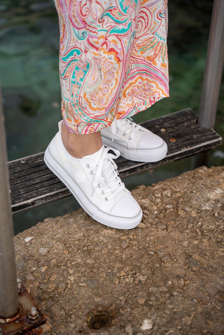 Lpb Woman BASKETS INDIRA BLANC OPTIC