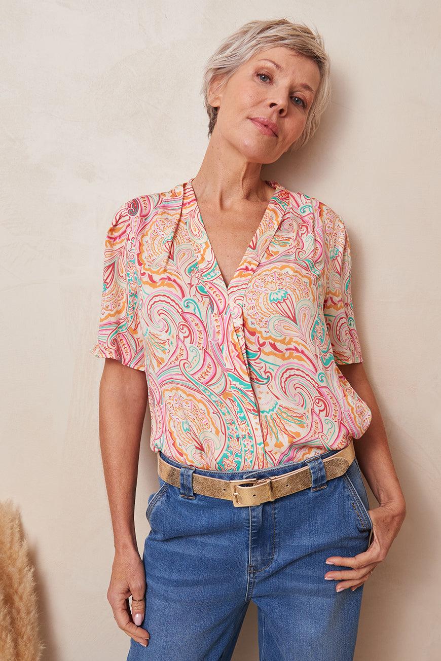 Lpb Woman BLOUSE AURELY PRINT TOLU