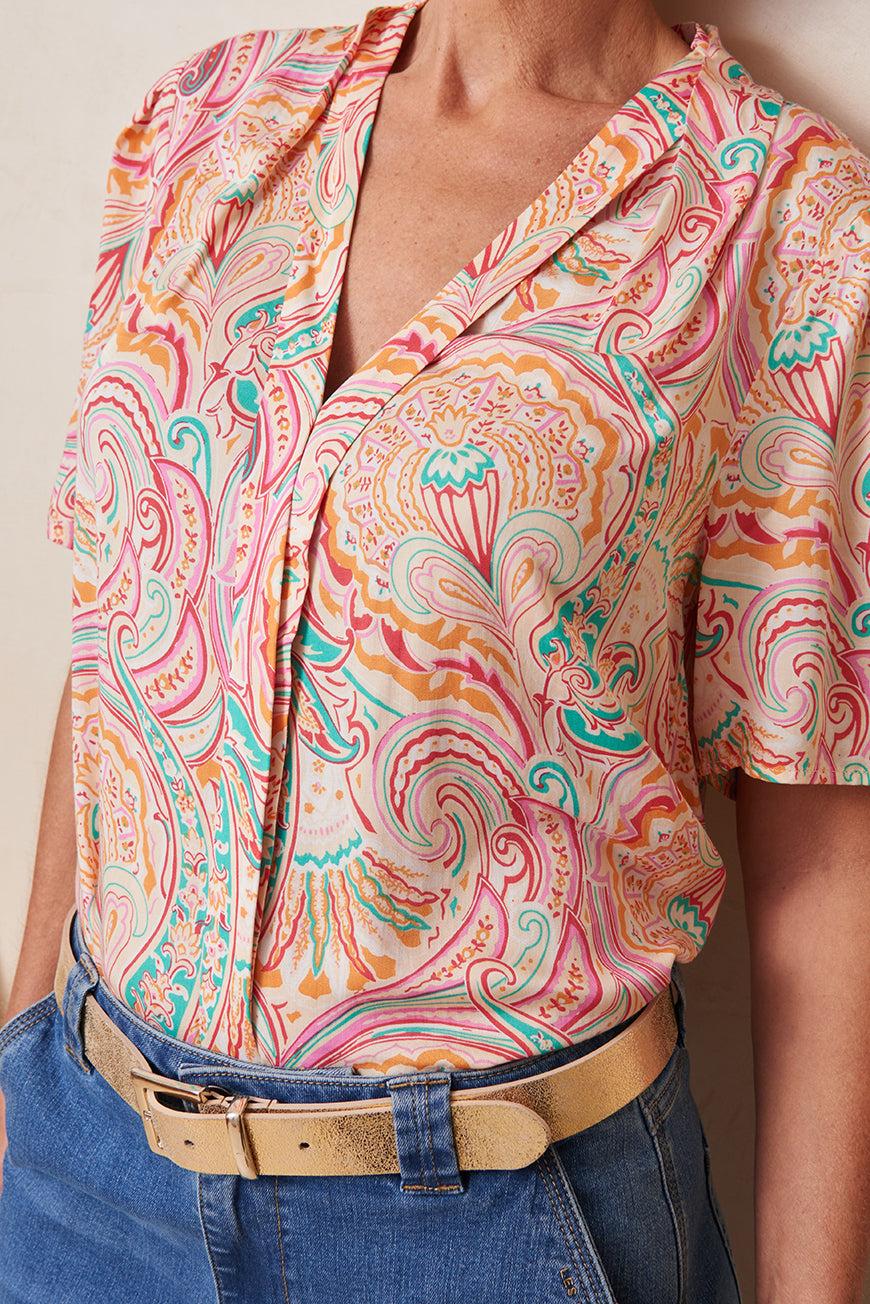 Lpb Woman BLOUSE AURELY PRINT TOLU