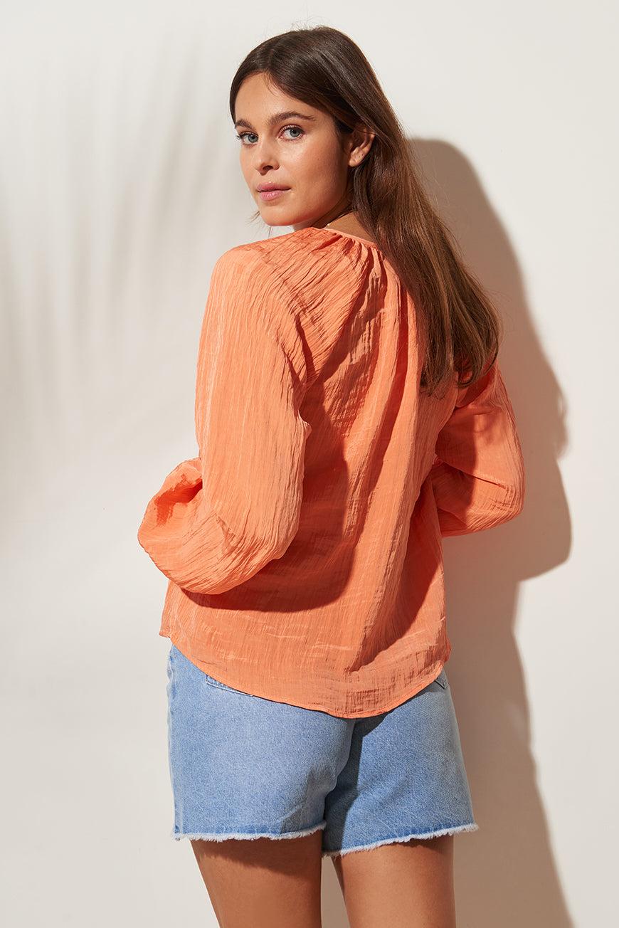 Lpb Woman BLOUSE EN GAZE IARA