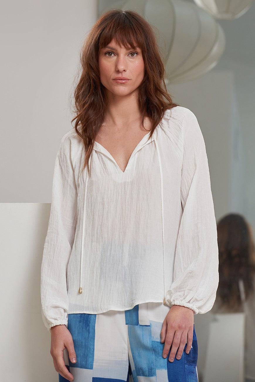 Lpb Woman BLOUSE EN GAZE IARA