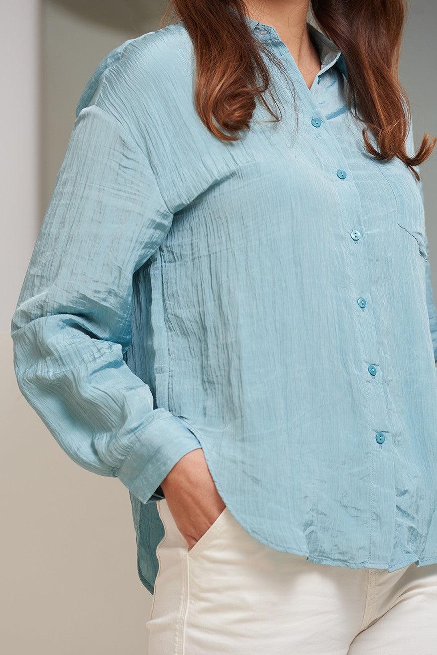 Lpb Woman BLOUSE EN GAZE IARA