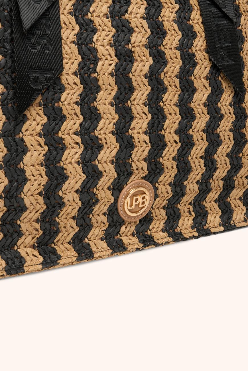 Lpb Woman CABAS LYSE RAYURES NOIRES