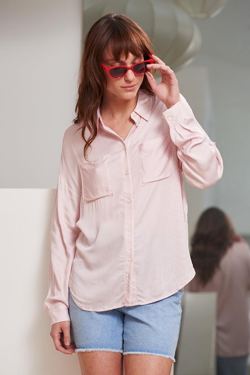 Lpb Woman CHEMISE À RAYURES GAELIG