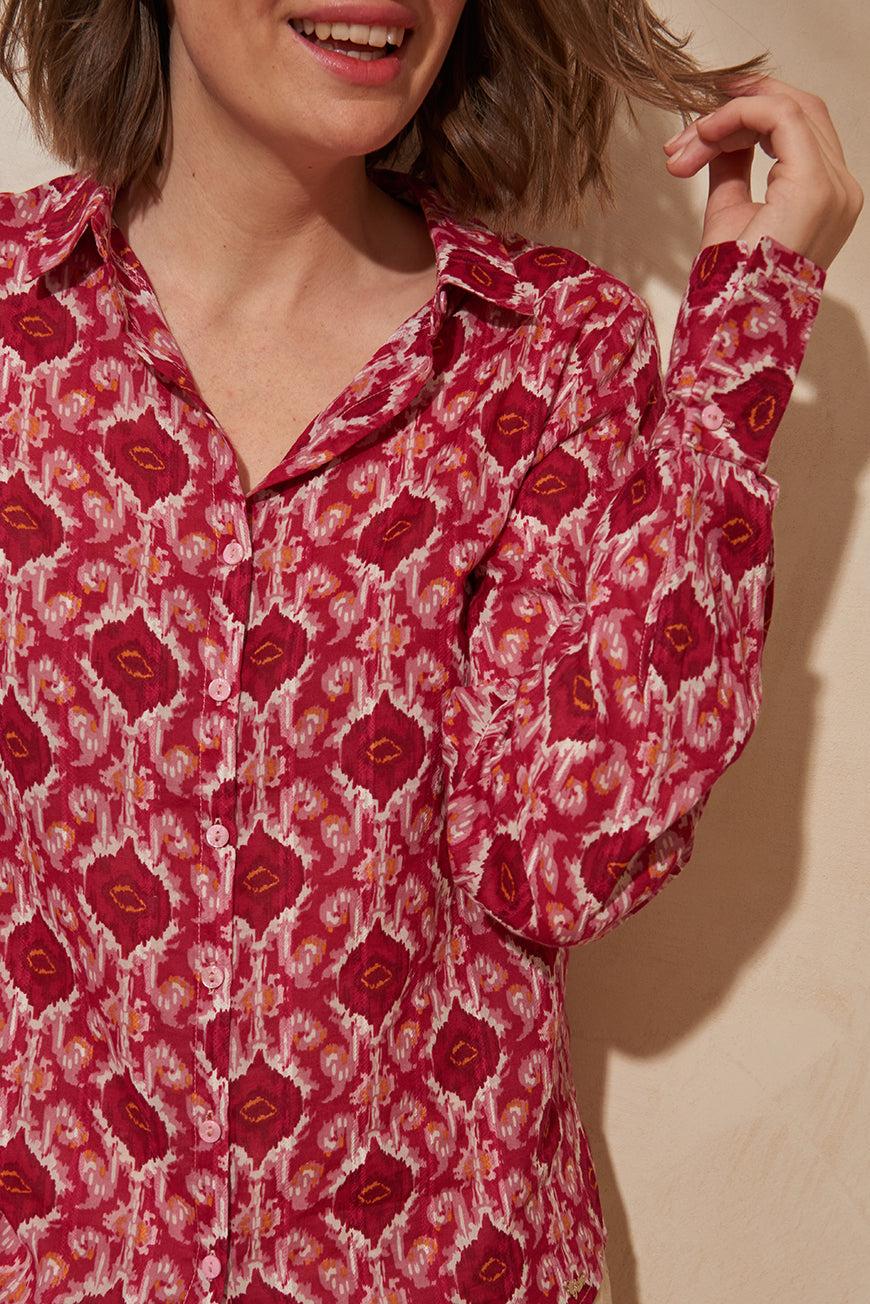 Lpb Woman CHEMISE EMELIA PRINT BERNAL