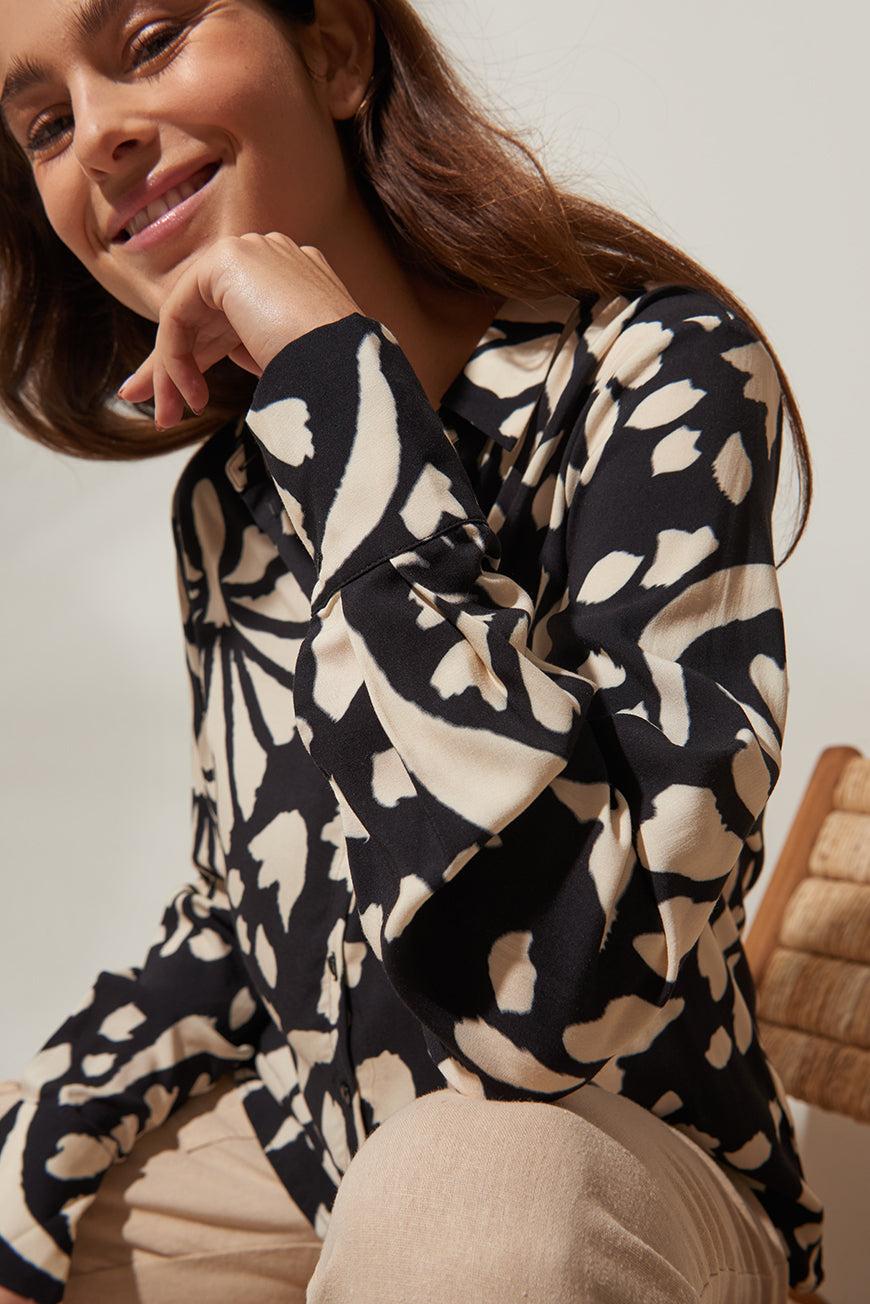 Lpb Woman CHEMISE EMELIA PRINT COBA