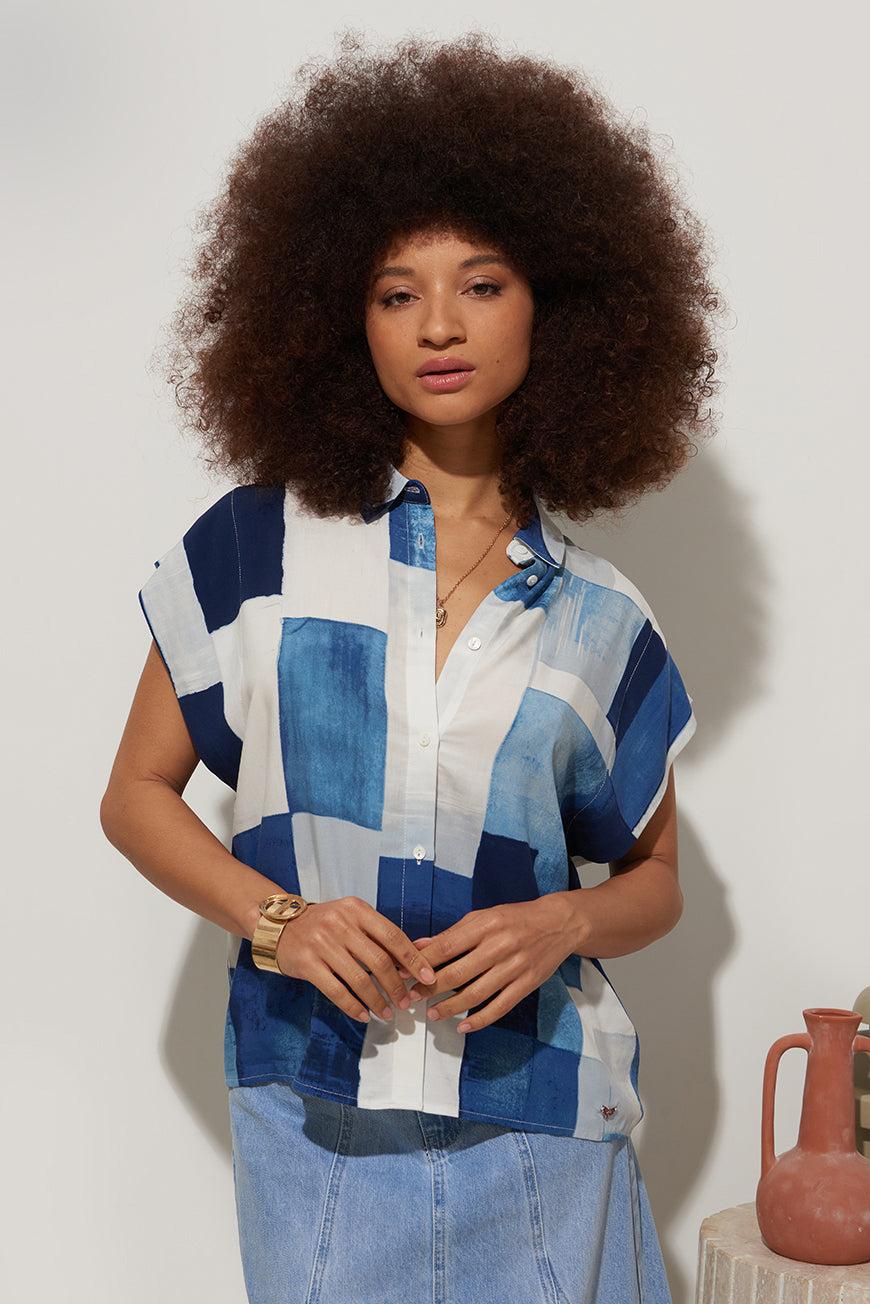 Lpb Woman CHEMISE SANS MANCHES FERYELLE