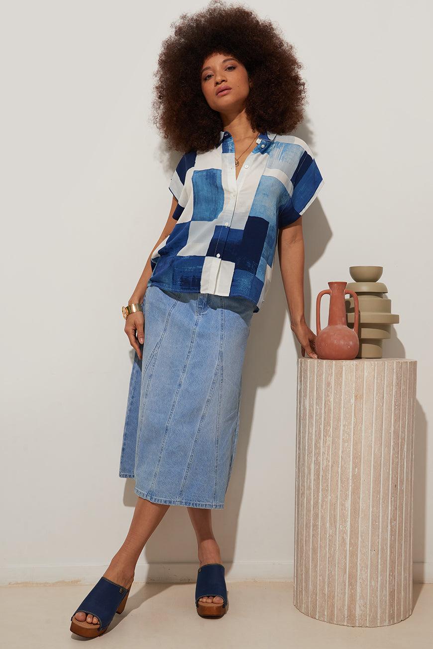 lpb woman CHEMISE SANS MANCHES FERYELLE