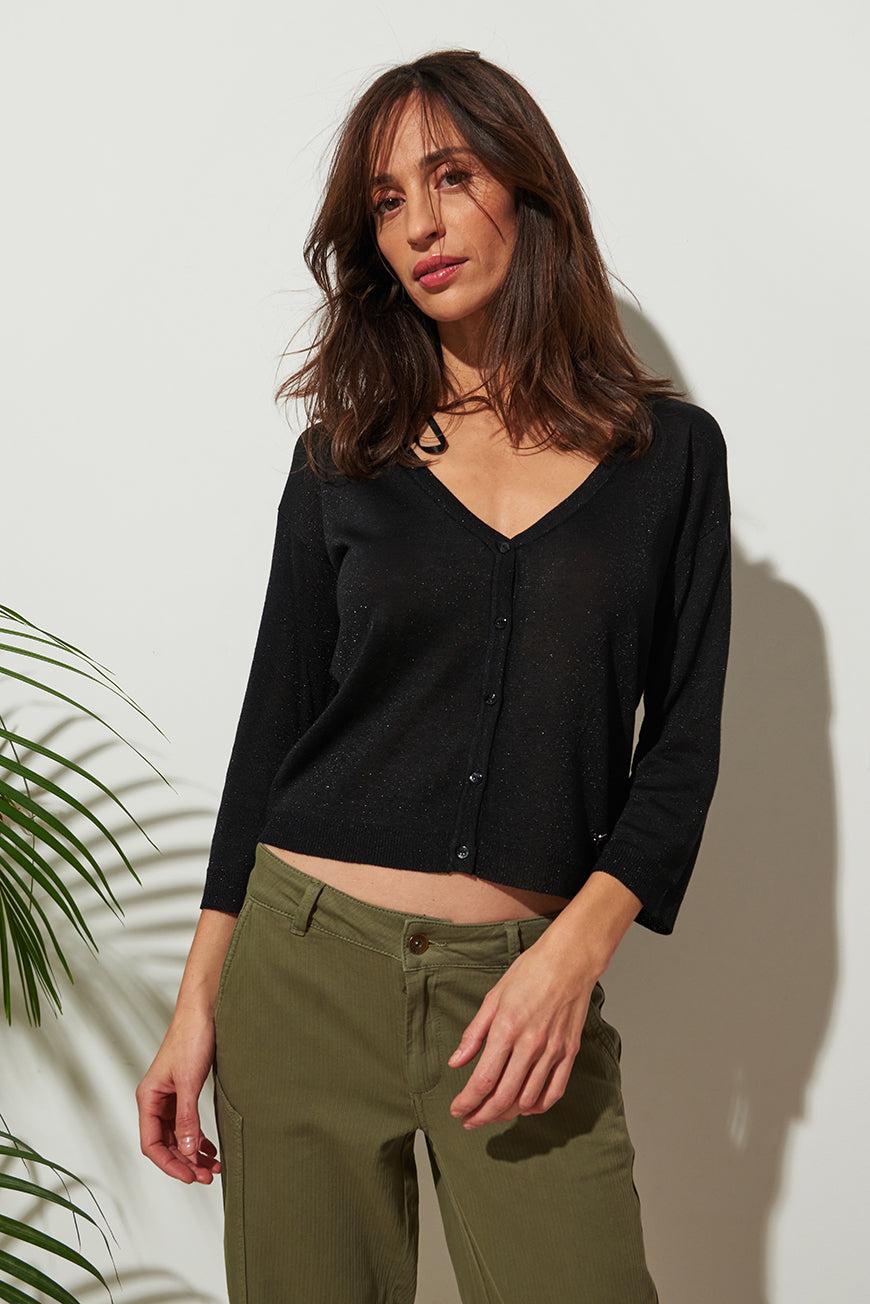 Lpb Woman GILET PAILLETÉ LUCYNA