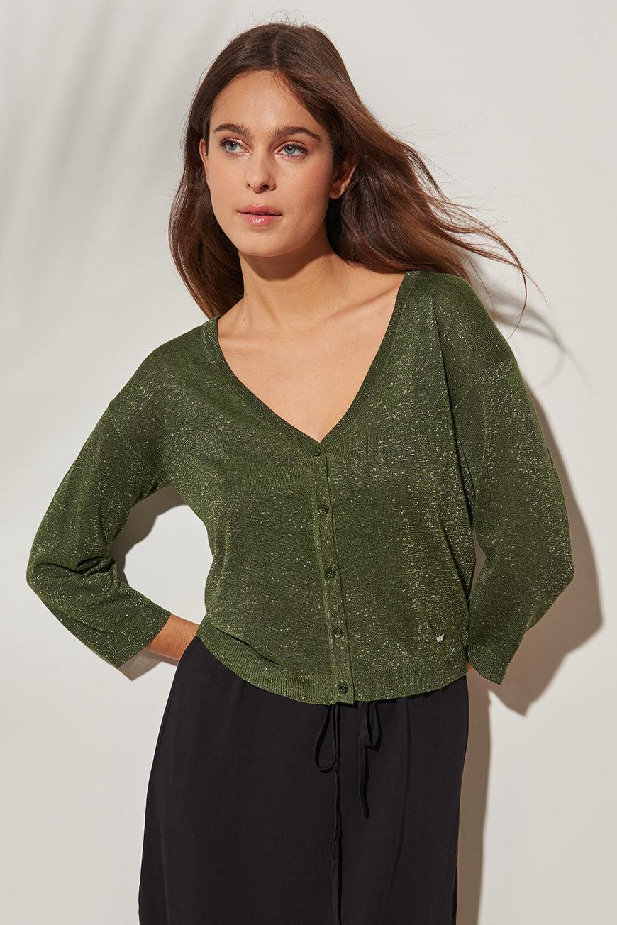 Lpb Woman GILET PAILLETÉ LUCYNA