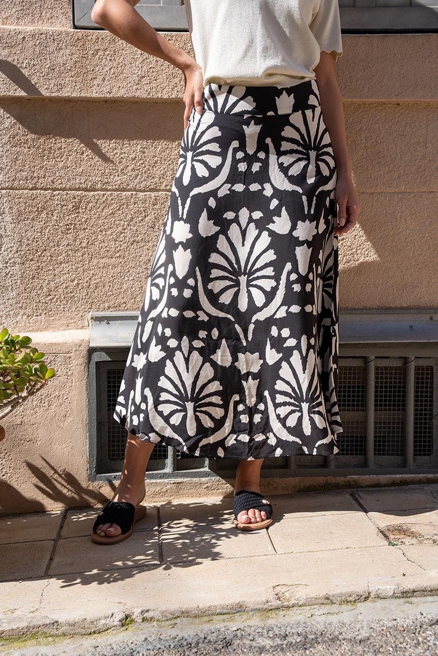 Lpb Woman JUPE ISCIA PRINT COBA