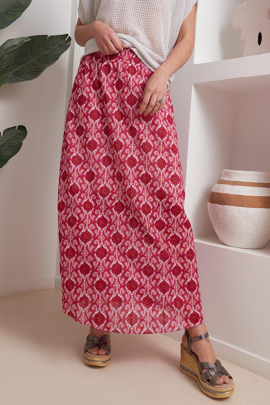 Lpb Woman JUPE MIDI ASYMETRIQUE FEELING