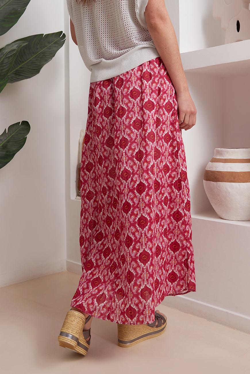 Lpb Woman JUPE MIDI ASYMETRIQUE FEELING