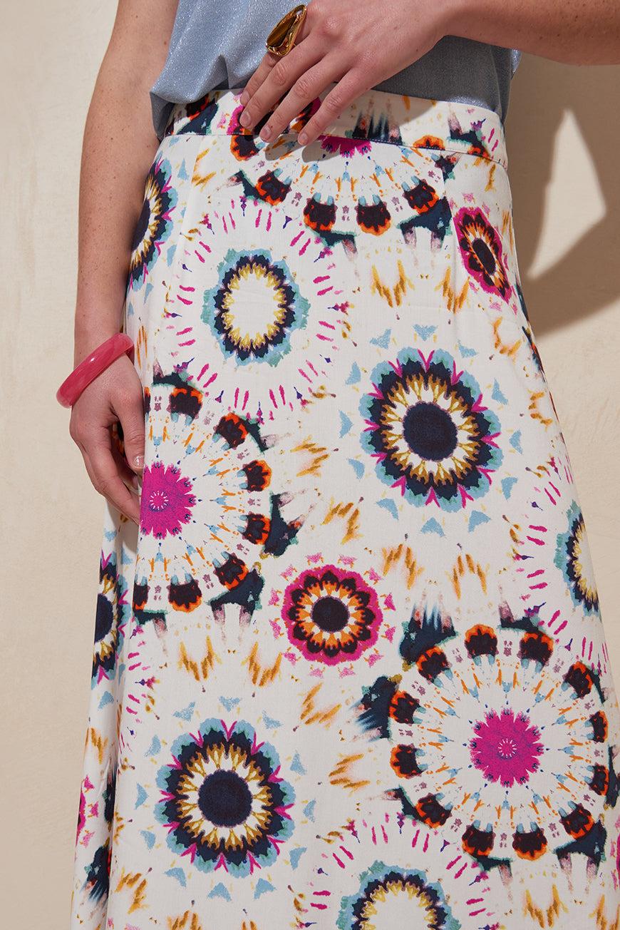 Lpb Woman JUPE MIDI ASYMÉTRIQUE LOVINA