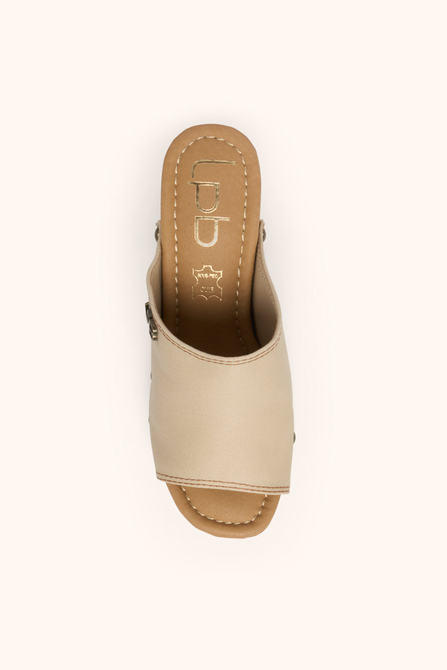 Lpb Woman MULES A TALON LYDIA SABLE