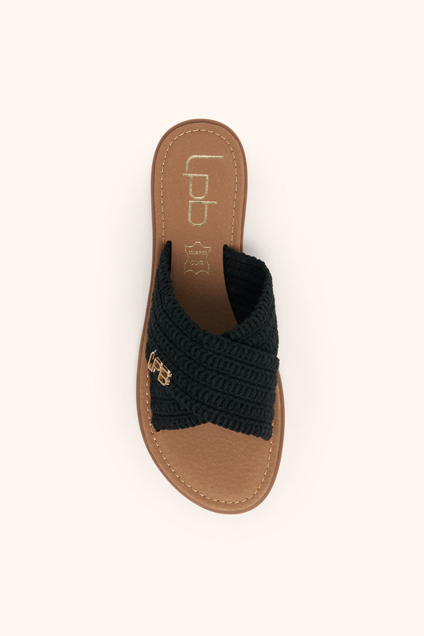 Lpb Woman MULES LARA NOIR