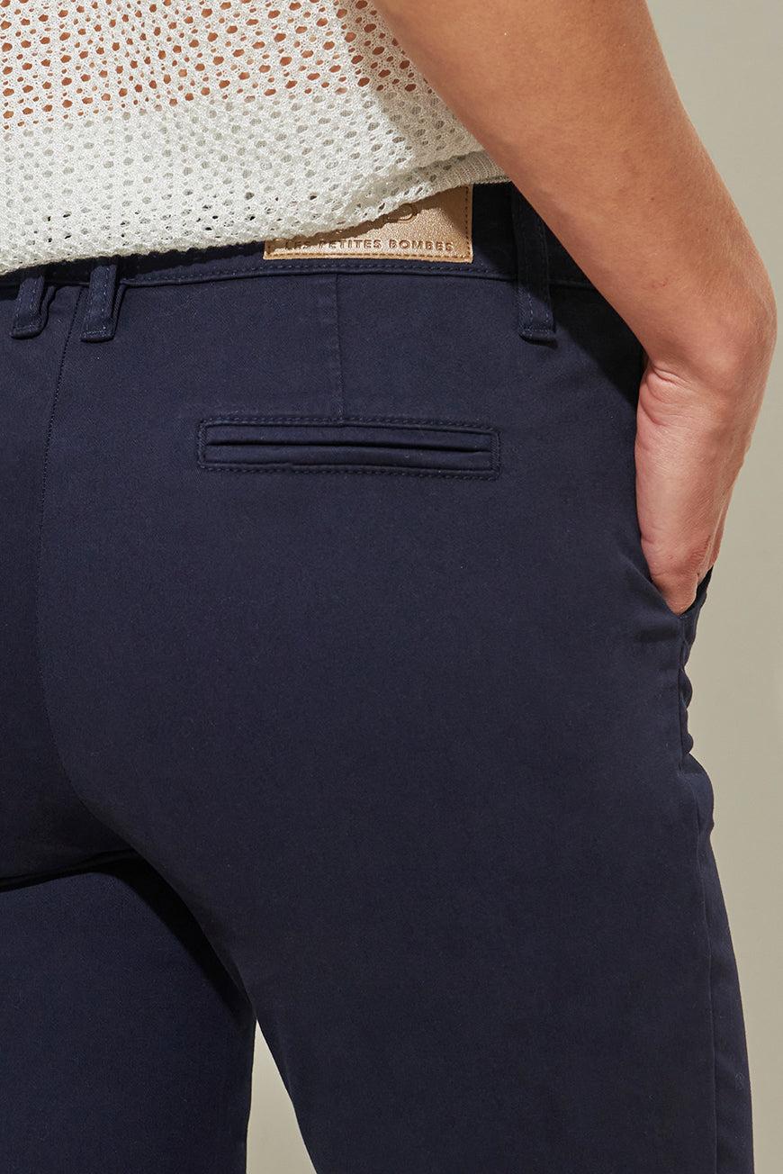 Lpb Woman PANTALON CHINO NAOMIE MARINE