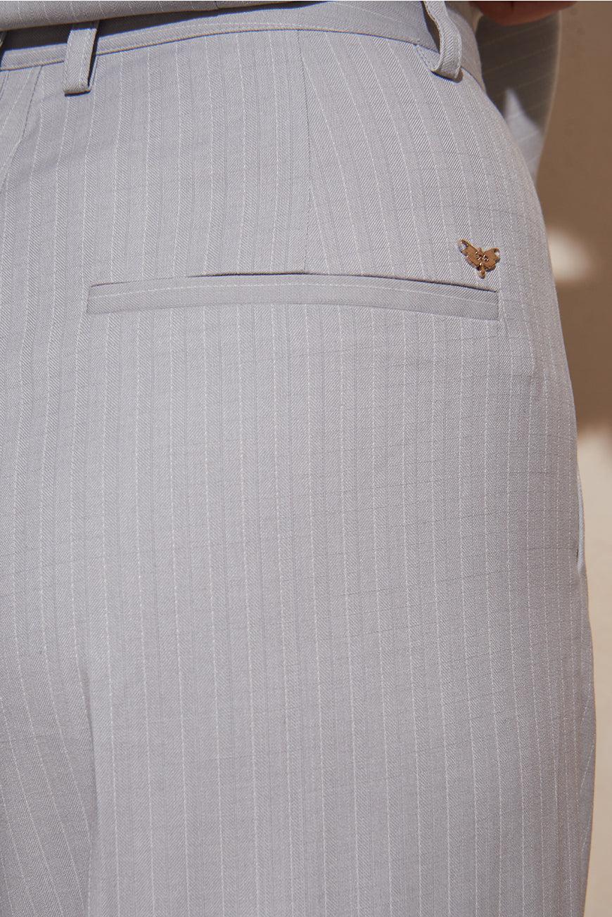 Lpb Woman PANTALON JENNEFER PERLE RAYURES