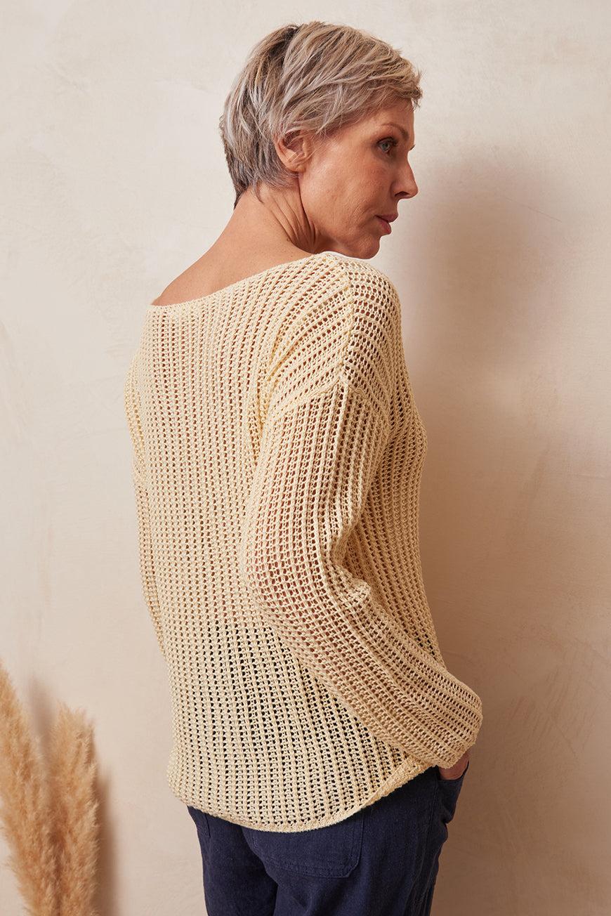 Lpb Woman PULL EN CROCHET LIVIANE