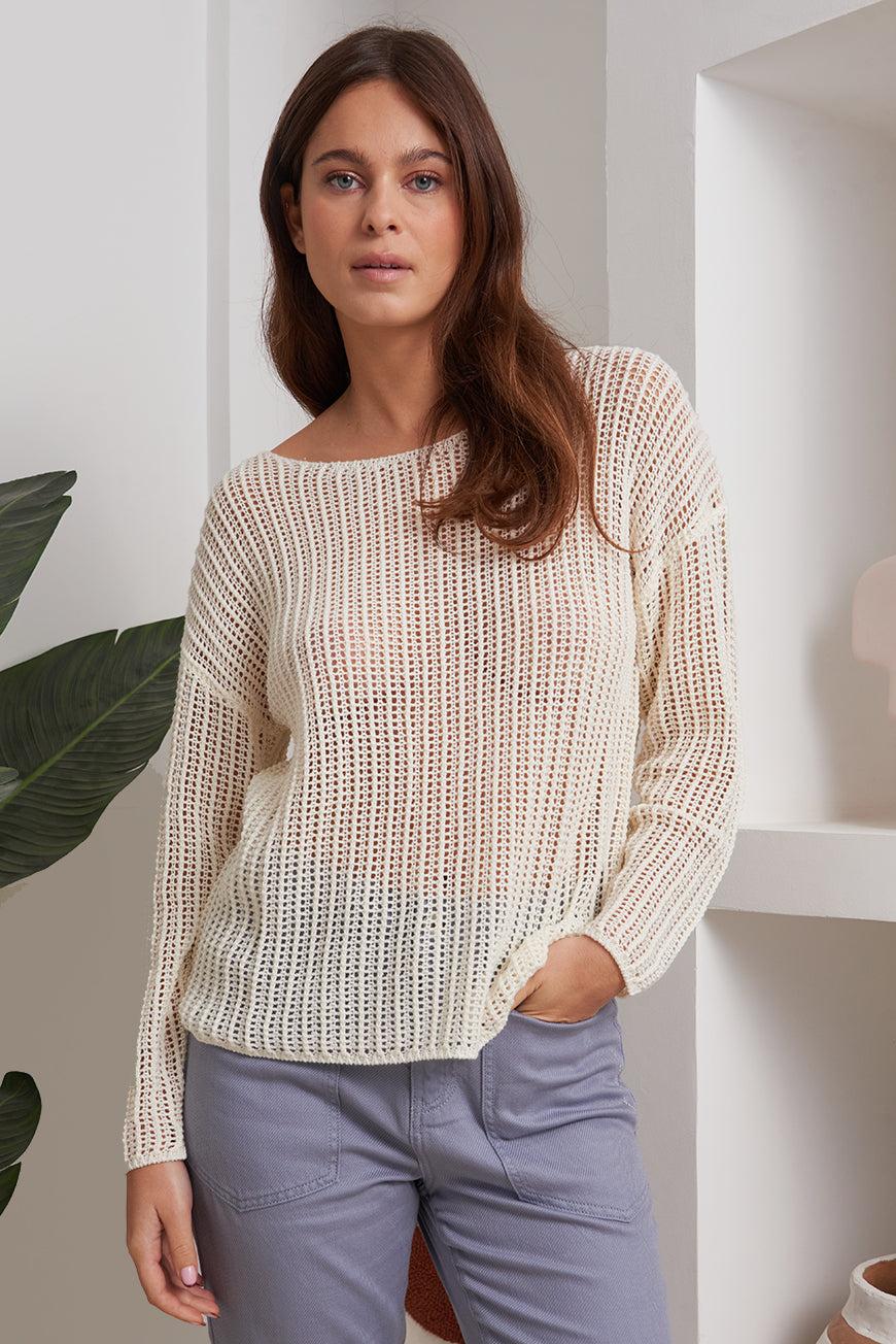 Lpb Woman PULL EN CROCHET LIVIANE