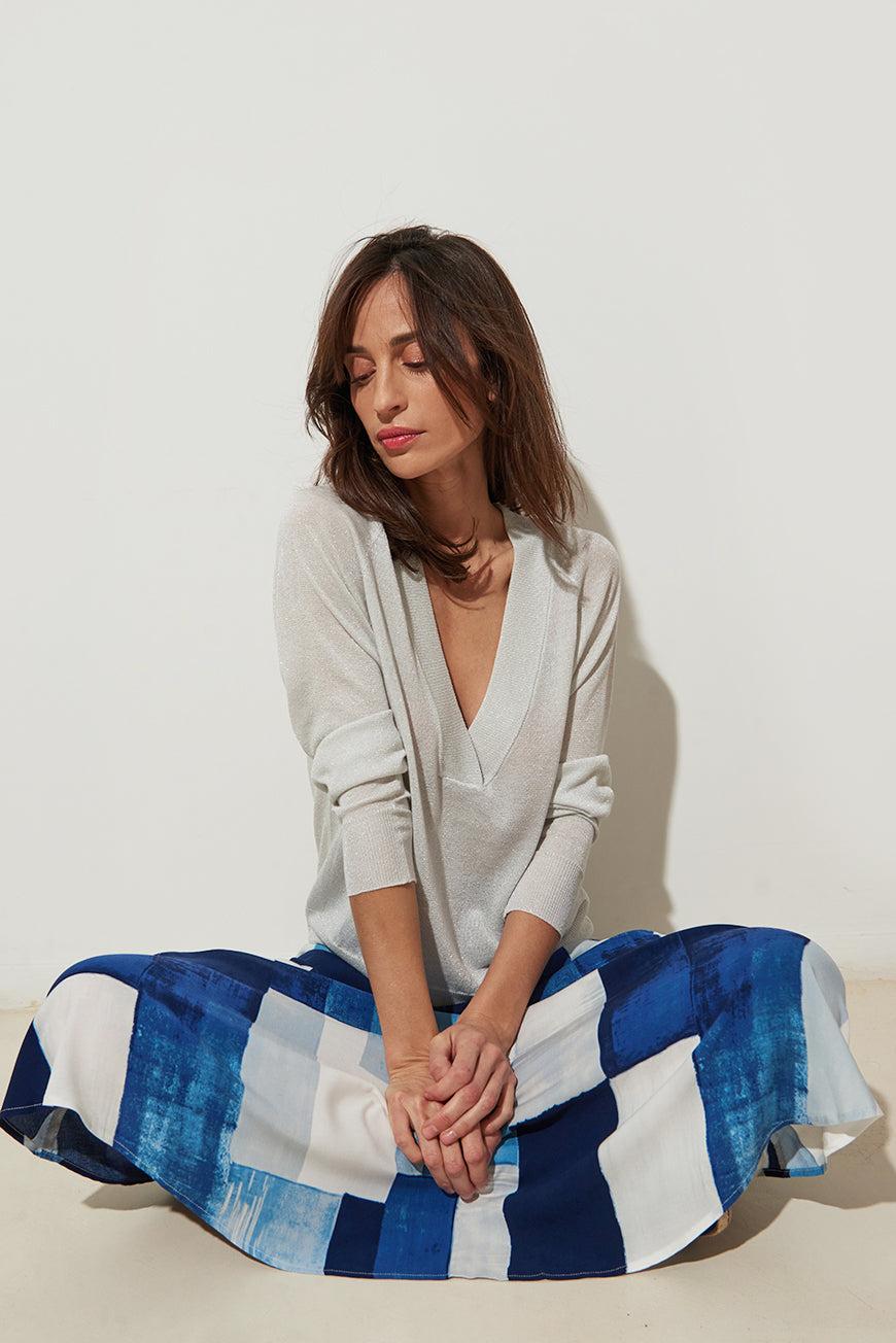 lpb woman PULL PAILLETÉ JAMELIA