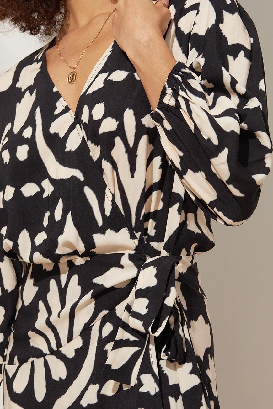 Lpb Woman ROBE COURTE CACHE-CŒUR LUCILE