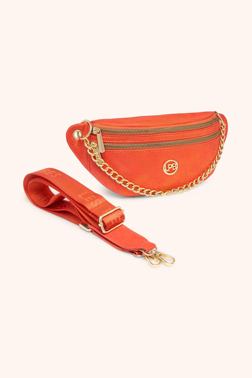 lpb woman SAC BANANE LEONA ORANGE