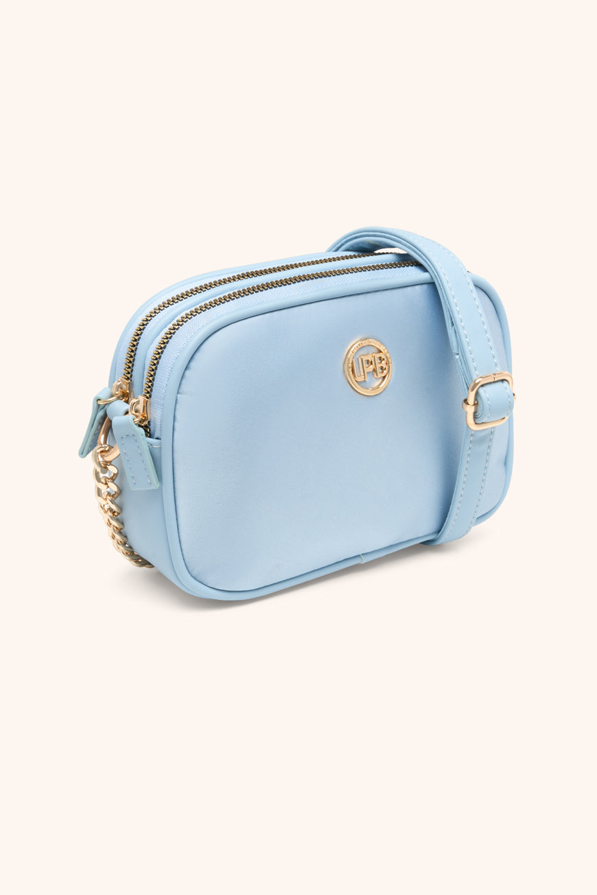 lpb woman SAC BANDOULIERE ALBANE CIEL