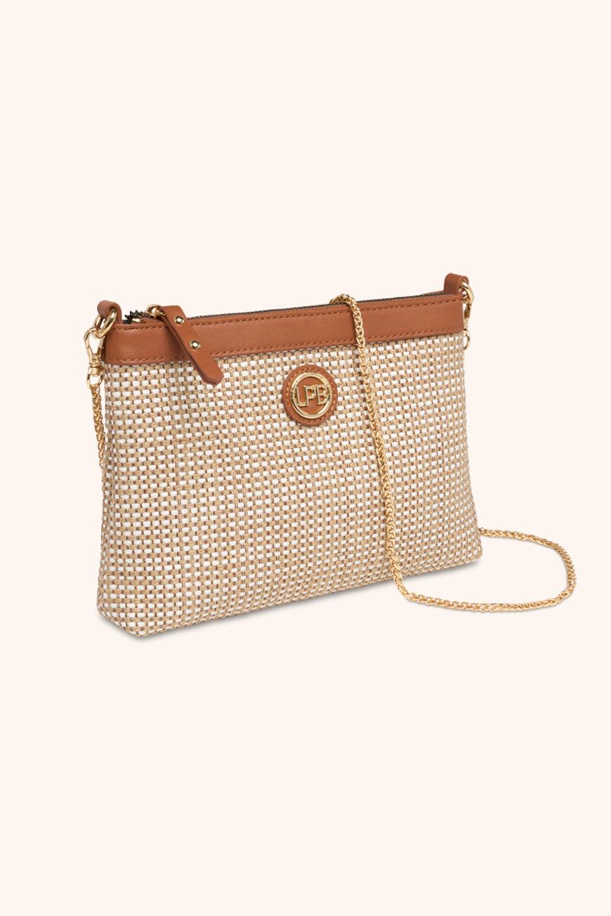 lpb woman SAC BANDOULIERE LAINA BLANC
