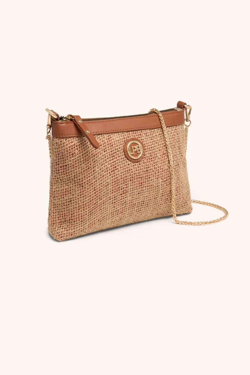 lpb woman SAC BANDOULIERE LAINA ROUGE